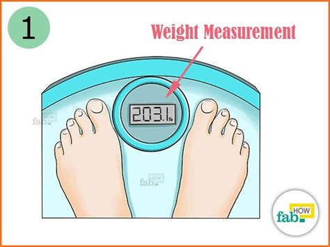 weight measurement test method